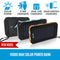 Maxxlee 10000mAh Solar Power Bank Dual USB Battery Charger Portable Torch Light Compass