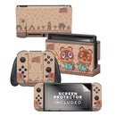 Controller Gear Nintendo Switch Skin & Screen Protector Set (Animal Crossing: Timmy and Tommy)