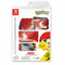 Controller Gear Nintendo Switch Skin & Screen Protector Set (Pokémon Sword/Shield Scorbunny)