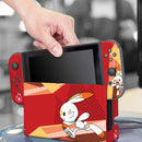 Controller Gear Nintendo Switch Skin & Screen Protector Set (Pokémon Sword/Shield Scorbunny)