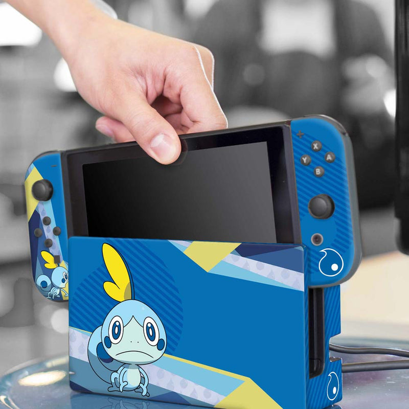 Controller Gear Nintendo Switch Skin & Screen Protector Set (Pokemon Sword/Shield Sobble)