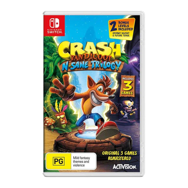 Crash bandicoot n sane trilogy nintendo switch hot sale