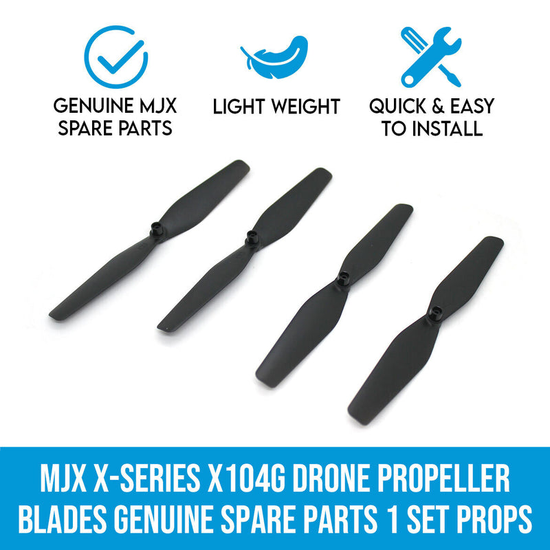 MJX X-SERIES X104G Drone Propeller Blades Genuine Spare Parts 1 Set Props