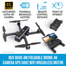 MJX Bugs 4W Foldable Drone 4K Camera GPS 5Ghz WiFi Quadcopter Brushless Motor B4W Elinz