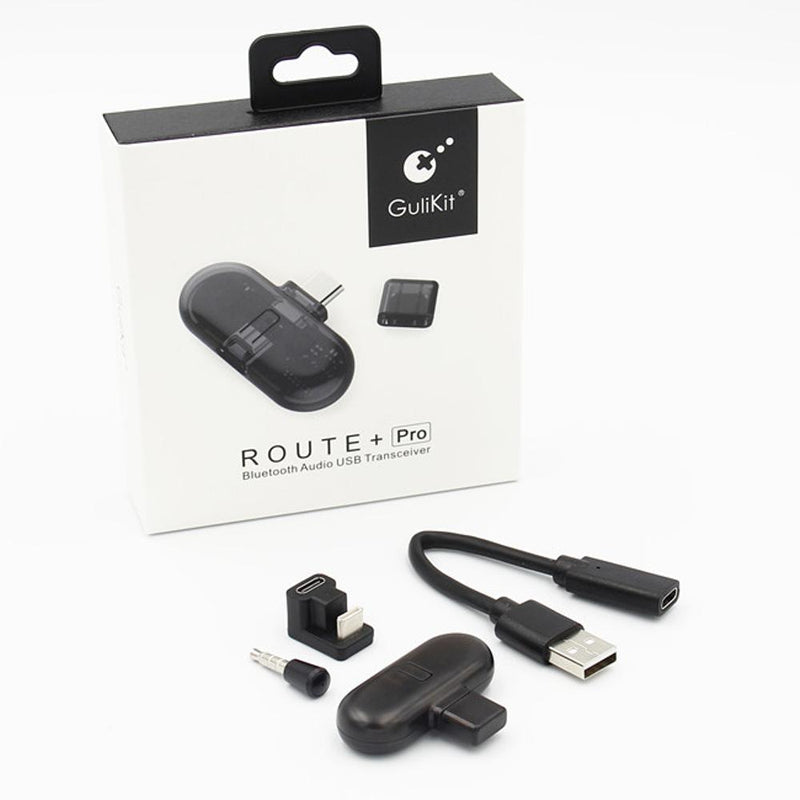 GuliKit Route Pro Bluetooth Audio USB Transceiver Transmitter Receiver Adapter for Nintendo Switch