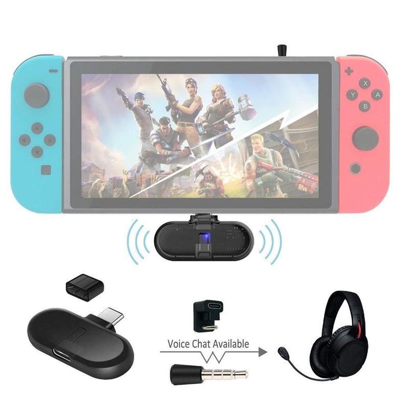 GuliKit Route+ Pro Bluetooth Audio USB Transceiver (Transmitter-Receiver Adapter) for Nintendo Switch Console Accessories GuliKit 