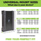 HIDEit Uni-L Adjustable Large Device Wall Mount Bracket