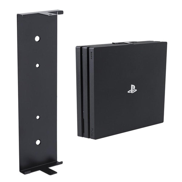 HIDEit 4P PlayStation 4 Pro (PS4 Pro) Vertical Wall Mount Bracket (Black) Console Accessories HIDEit 