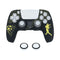 Protective Silicone Cover With Thumb Caps For PS5 (Football Yellow)