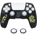 Protective Silicone Cover With Thumb Caps For PS5 (Racing Car Yellow)