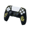Protective Silicone Cover With Thumb Caps For PS5 (Racing Car Yellow)