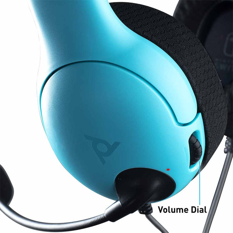 Nintendo Switch PDP LVL40 Wired Stereo Gaming Headset (Blue/Red)