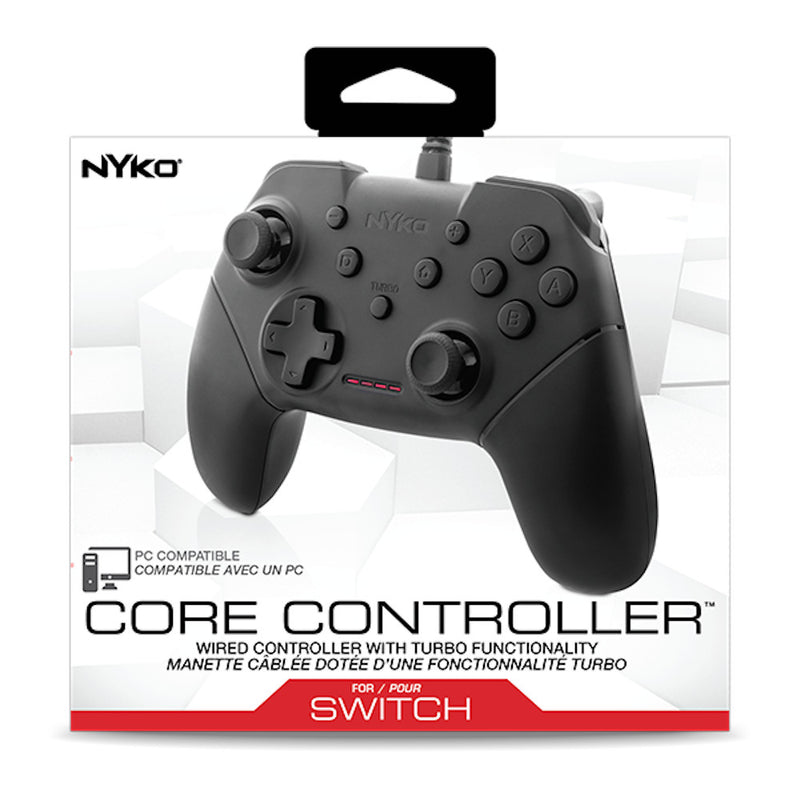 Nyko Wired Core Controller Black (Nintendo Switch)