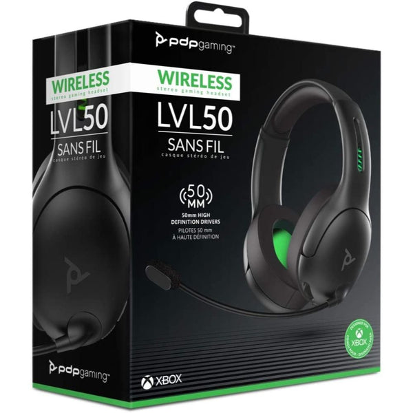 Pdp Cuffie Wireless Lvl50 Microsoft Xbox One Nero - Essentials - Xbox One