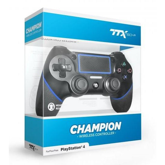 PS4 TTX Tech Champion Wireless Controller - Black