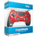 PS4 TTX Tech Champion Wireless Controller - Red