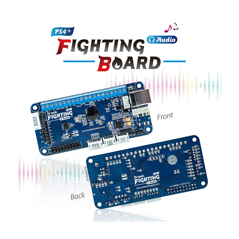 Brook PS4+ Audio Fighting Board Assembly for PS3 PS4 PS5 PC N-Switch