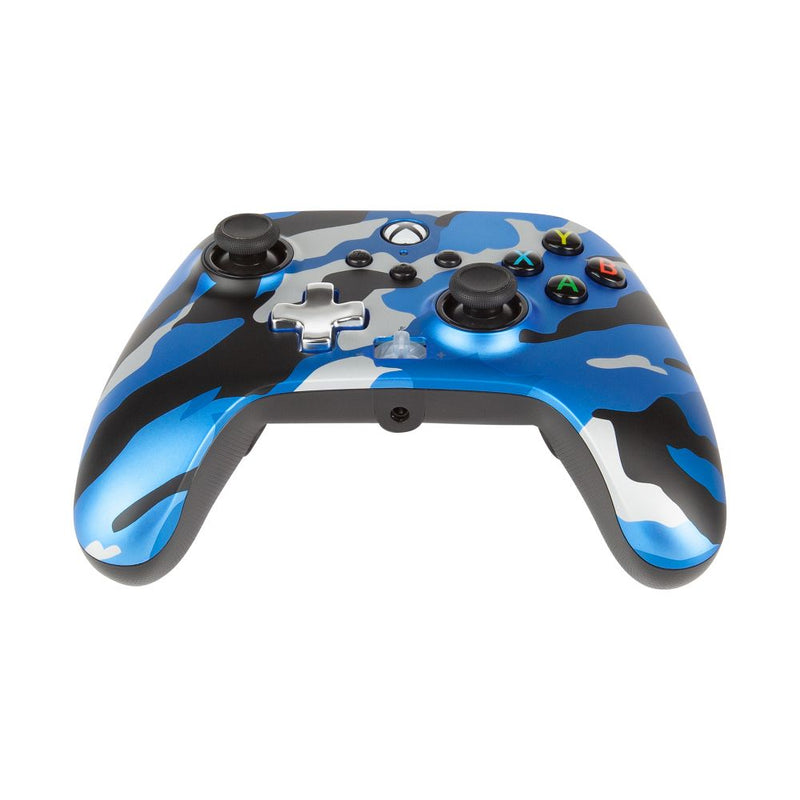 PowerA Xbox Series X|S Enhanced Wired Controller (Metallic Blue Camo)