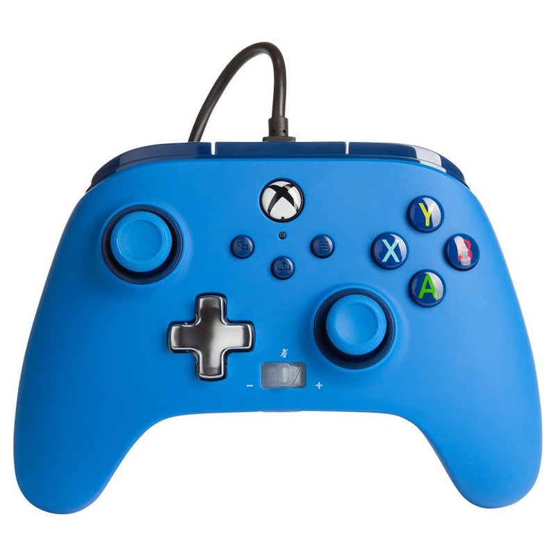 PowerA Xbox Series X|S Enhanced Wired Controller (Bold Blue)