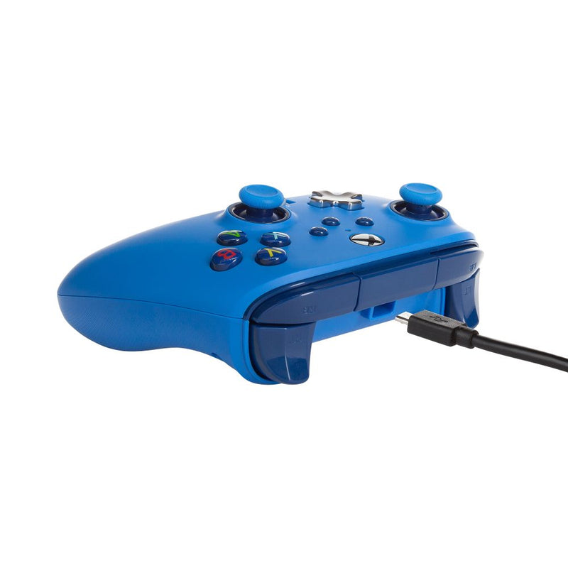 PowerA Xbox Series X|S Enhanced Wired Controller (Bold Blue)