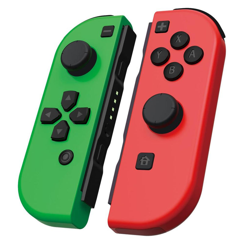 Powerwave Nintendo Switch Joypad Controllers Green & Red Pair