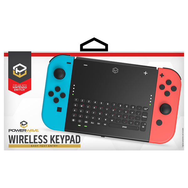 Powerwave Wireless Keypad for Nintendo Switch