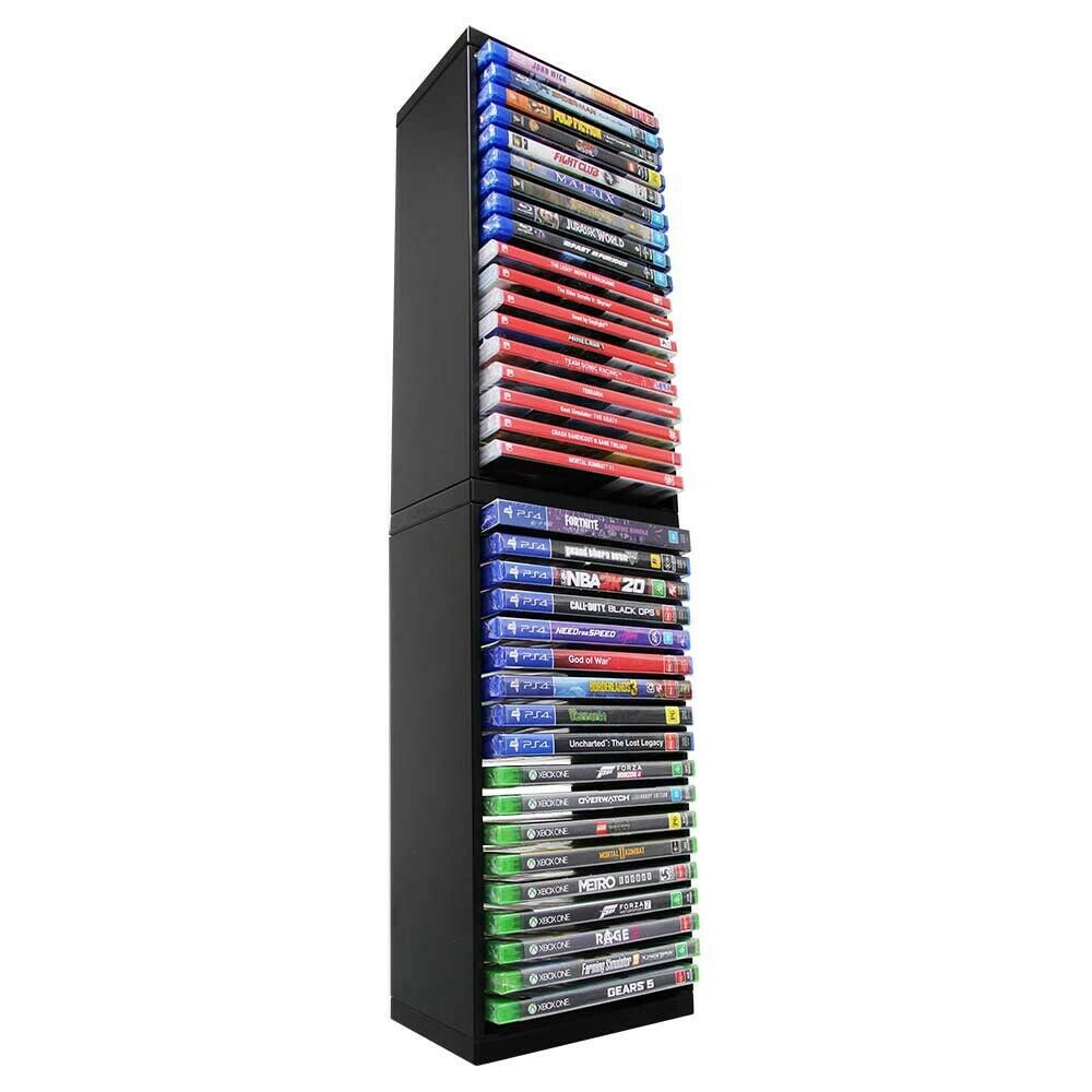 Powerwave Media Storage Tower [Fits 36 Cases] GAMORY