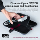 Skull & Co EDC Case For Nintendo Switch OLED Slim Carrying Case (Black)
