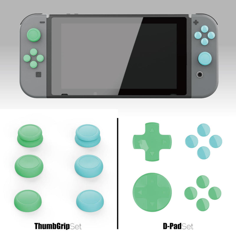 Skull & Co. Thumb Grip Set for Nintendo Switch Joy-Con Controller (Animal Crossing)