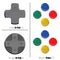 Skull & Co. D-Pad Button Cap Set for Nintendo Switch Joy-Con Controller Controller Accessories Skull & Co. 