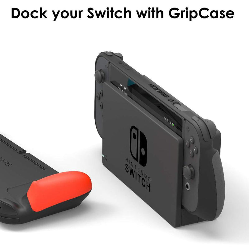 Skull & Co. GripCase Set for Nintendo Switch (with MaxCarry Case & Grips) - Grey Bags & Cases Skull & Co. 