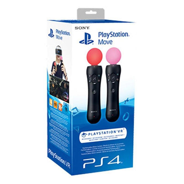 Sony PlayStation 4 / VR Move Motion Controllers Twin Pack (PSVR PS4) Controllers PlayStation 
