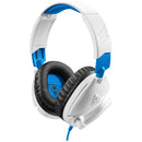 Turtle Beach Ear Force Recon 70 Wired Gaming Headset (White/Blue) (PS5/PS4/Xbox One/Series X/Switch/PC)