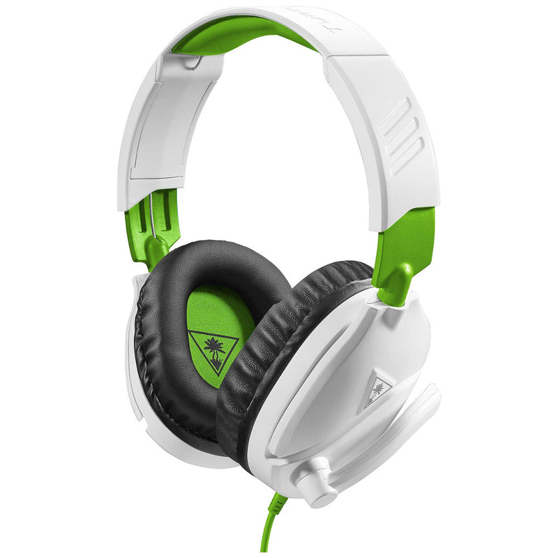 Turtle Beach Ear Force Recon 70 Wired Gaming Headset (White/Green) (Xbox Series X/Xbox One/PS5/PS4/Switch/PC)