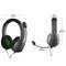 Xbox One PDP LVL40 Wired Stereo Gaming Headset (Black/Green)