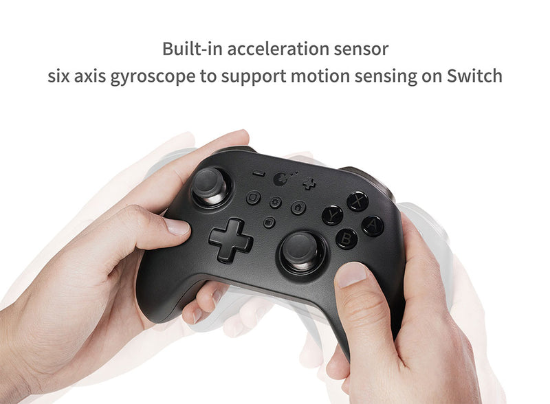 GuliKit KingKong 2 Pro Wireless Controller for Nintendo Switch/PC/Android/Mac OS/iOS (Black) NS09