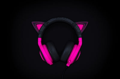 Razer Kitty Ears for Razer Kraken (Neon Purple)