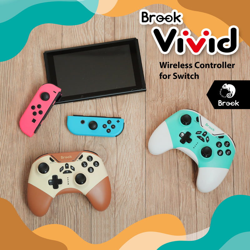 Brook Vivid Wireless Controller Yellow